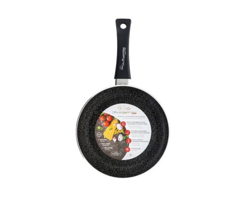 Сковорода млинцева d22 з скляною кришкою Пурпур PN-22WP NON STICK
