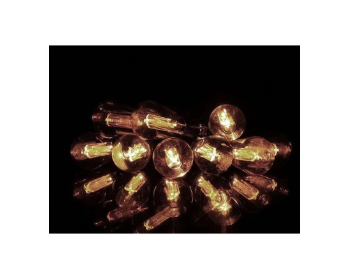 Гірлянда 10 шарів акрилові лампи(теплий білий) водонепроникних 4м 8934