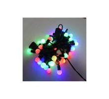 Гірлянда КУЛЬКА 20 LED (мікс) чорний провід 8339