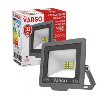 Прожектор 10W VARGO 220V 900lm 6500K  V-116545