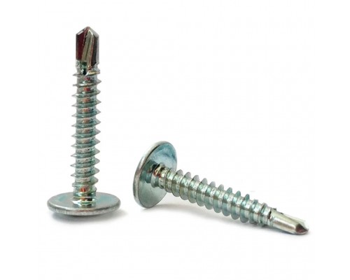 Саморіз з пресшайбою свердло, оцинкований 4,2*16мм