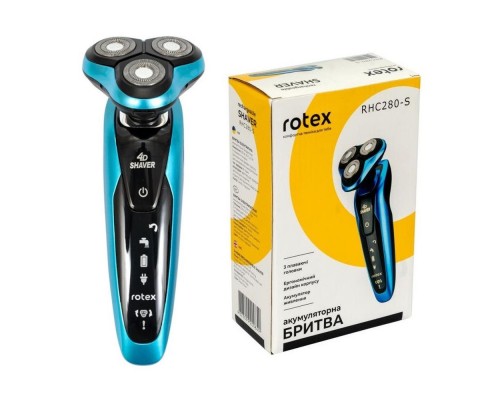 Бритва ROTEX RHC280-S 3 головки аккумуляторна