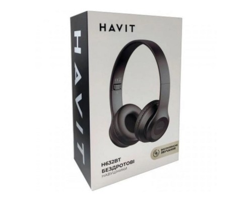 Навушники бездротові HAVIT HV-H632BT Black