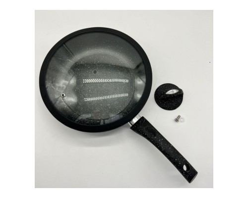 Сковорода 26см+скл.кришка індукційне дно Classic Santaremo CD-PS-NSME-FP26