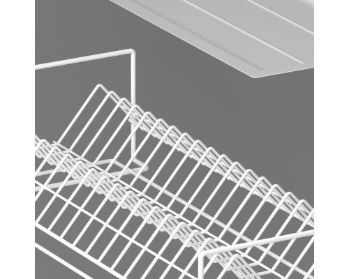 Сушка для посуду металева 1-ярусна з кріпл.на стіну 60*25*40см СП-16121