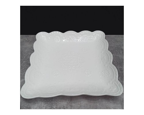 Блюдо овальне Bona Di Casual 31*15см кераміка темно-синій 344-223