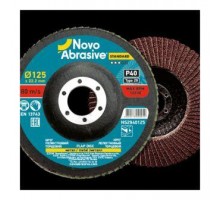 Круг пелюстковий торцевий Р36 T29 125*22,2 NOVOABRASIVE Standart NS2936125