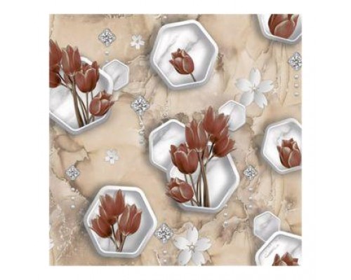 Скатертина (клейонка) ПВХ Mariya 135*30м льон JY-T126-FT