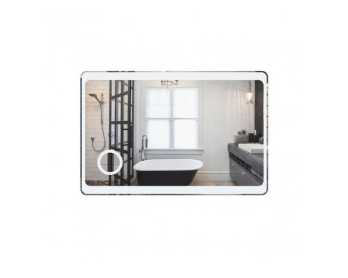 Дзеркало настінне 1200*800мм Qtap Aquarius LED кнопка лінза 39670