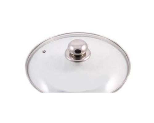 Кришка скляна з ручкою 28см BN-1007