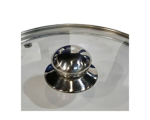 Кришка скляна з ручкою 16см BN-1001