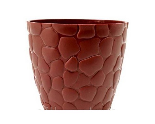 Горщик для квітів 4,3л Каміння антрацит 445