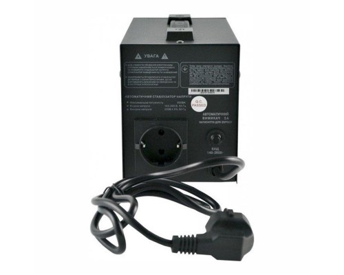 Стабілізатор напруги TDR-500VA релейного типу 500ВА 38095