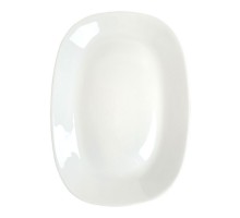 Тарілка овальна Blanco Square 230мм Vittora V-230S-F