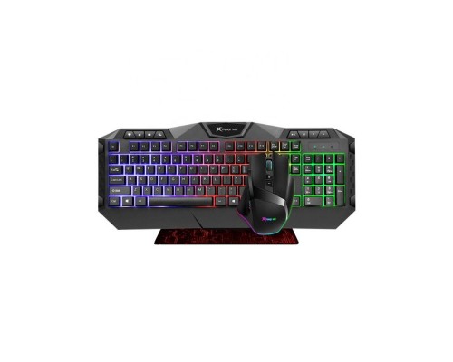 Набір ігровий 3в1 XTRIKE ME MK-900 (клавіатура+миша+килимок)