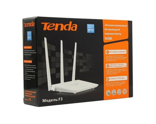 Маршрутизатор Wi-Fi TENDA F3