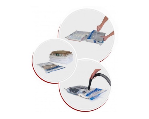 Набір пакет вакуумних для одягу 2шт L 50*70 1063