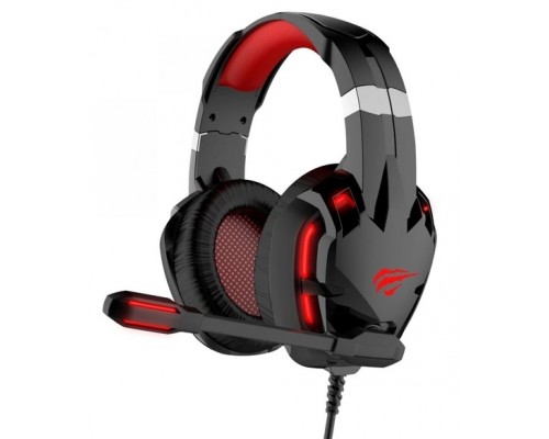 Навушники ігрові HAVIT HV-H2001U з мікрофоном USB 7.1 Black/Red