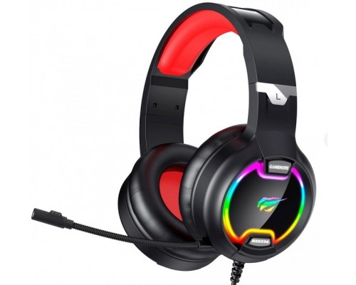 Навушники ігрові HAVIT HV-H2233d з мікрофоном Black/Red