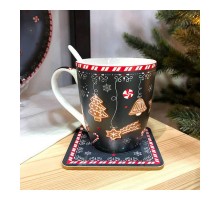 Чашка фарфорова 350мл Кохання MIX WD14-350