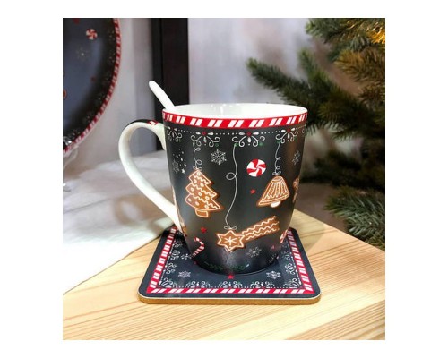 Чашка фарфорова 350мл Кохання MIX WD14-350