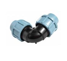ПЕ Коліно зажимне Ф40  Unidelta 14607
