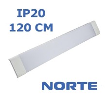 Лінійний LED світильник NORTE 100W 120см 220V 6500К IP20 1-NLP-1348