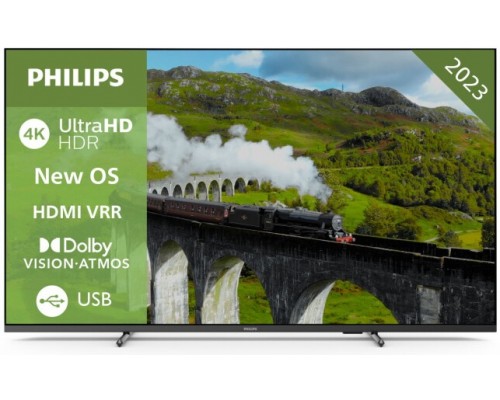 Телевізор Philips 43PUS7908/12 43" чорний  Smart-TV 3840x2160 Wi-Fi HDR Android 2/4Gb S2/T2 200*200мм 60Гц 54Вт