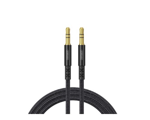 Кабель Joyroom AUX SY-15A1 3.5мм 1.5м чорний 685387