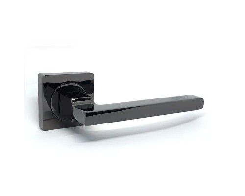 Ручка на розеті NEW KEDR 08.180-AL-black nickel квадрат 145568 Ручка на розеті NEW KEDR 08.180-AL-black nickel квадрат 145568