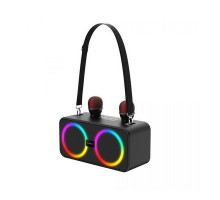 Портативна колонка HAVIT HV-SK856BT 20W RGB Black караоке