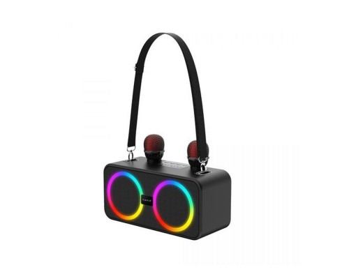 Портативна колонка HAVIT HV-SK856BT 20W RGB Black караоке