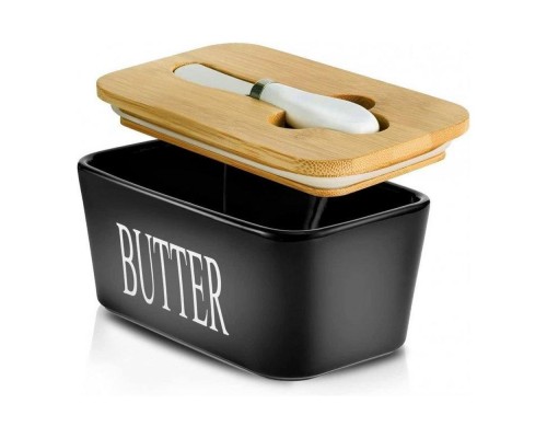 Масельничка 500мл з кришкою гладка KR