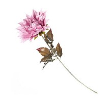Квіти декоративні Жоржина 80см рожева 041FS-PL2