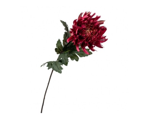 Квіти декоративні Хризантема 82см бордо 2000-059RD
