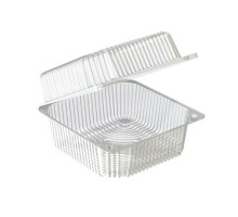 Контейнер прозорий 910мл. ПС-100 20D-1 квадрат 2948