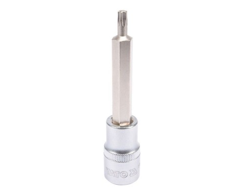 Головка торцева TORX YATO до квадр 1/2 Т27 L=100мм YT-04322