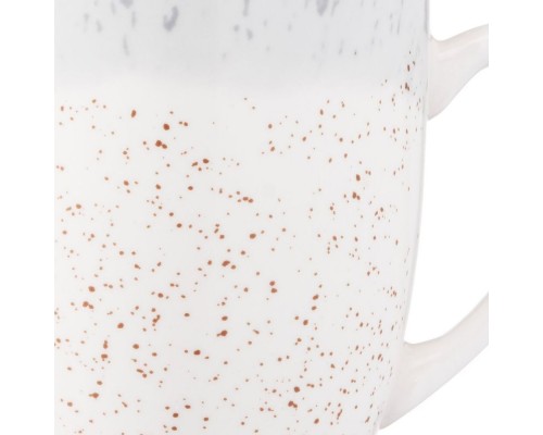 Чашка Ardesto Siena 360мл порцеляна біло-сірий AR2936SW