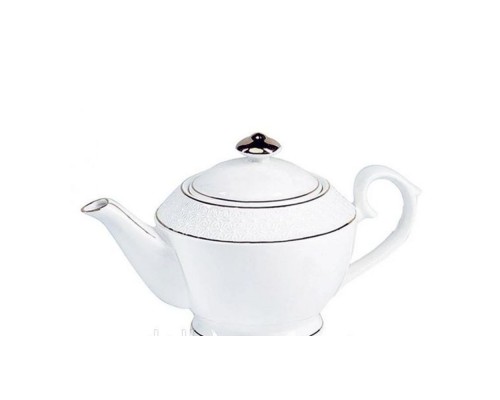 Чайник заварний фарфоровий  білий 1100мл  405316-А