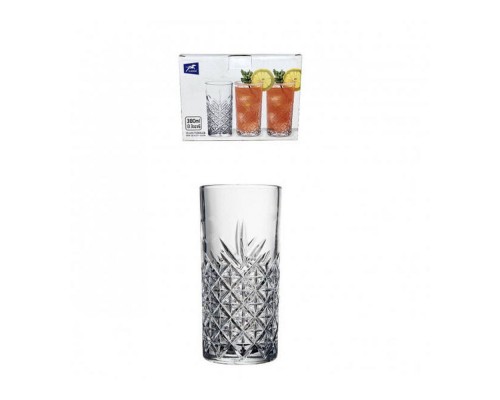 Набір склянок 380мл 6шт BM814BLC