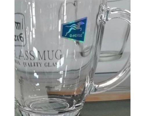 Набір чашок 310мл 6шт. скляних BMZB29-3