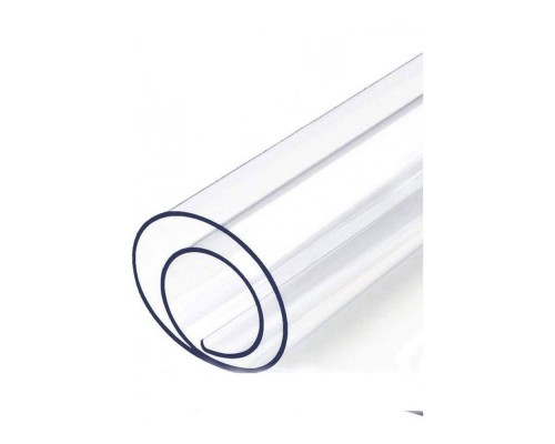 Скатертина (клейонка) силіконова 100см*30м Mariya Crystal чорна матова "рідке скло" 1,0мм