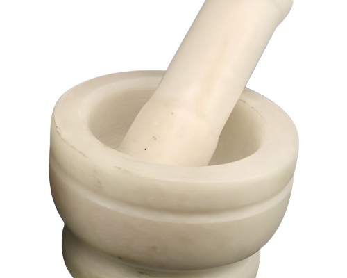 Ступка з товкачем (мармур) перець/спеції 0540