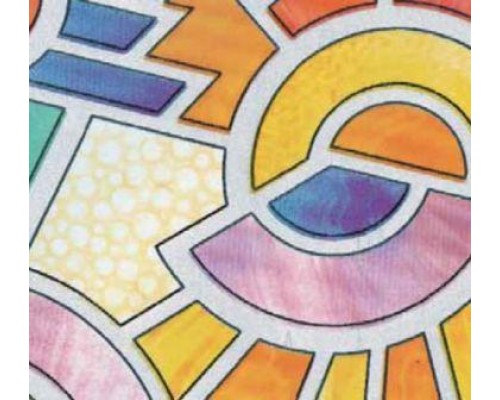 Плівка самоклеюча 45*15м GEKKOFIX Вітраж листя 10335 Плівка самоклеюча 45*15м GEKKOFIX Вітраж листя 10335