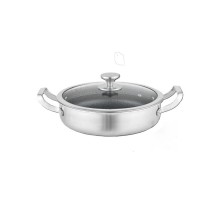 Сотейник глибокий 26*7,5см н/ж сталь BN-699