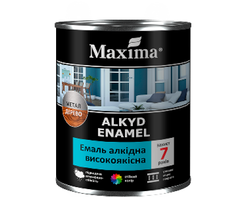 Емаль MAXIMA 2,3кг біла матова