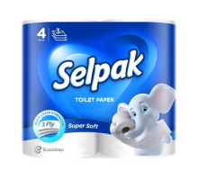 Папір туалетний Selpak білий 40шт