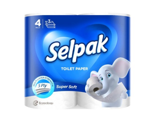 Папір туалетний Selpak білий 40шт