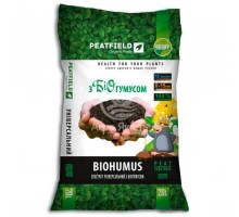 Грунт субстрат PEATFIELD торфяний (земля) універсальний з біогумусом 20л 19197