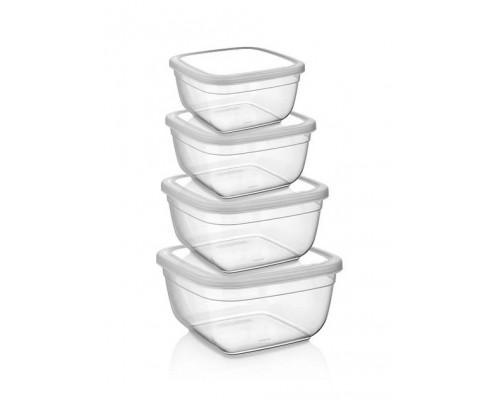 Набір контейнерів MAYA (500-900-1500-2400мл)ASD077